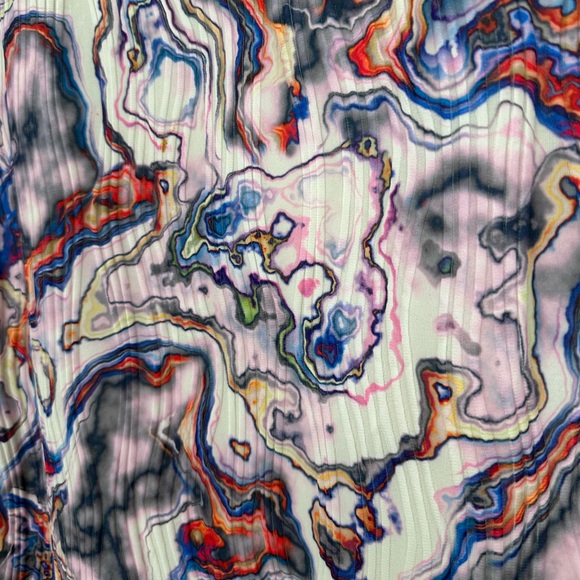 Leith Abalone Multicolor Ribbed Textured Midi Pencil Skirt size Medium NWT - Picture 7 of 10